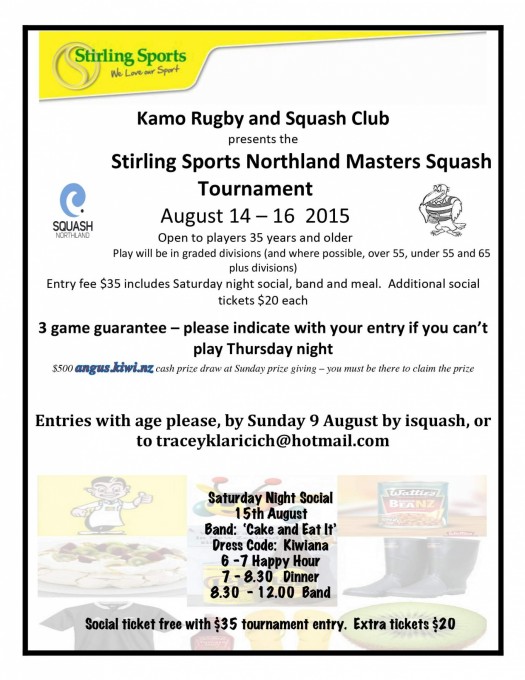 Final Northland Masters Tournament Poster_0001
