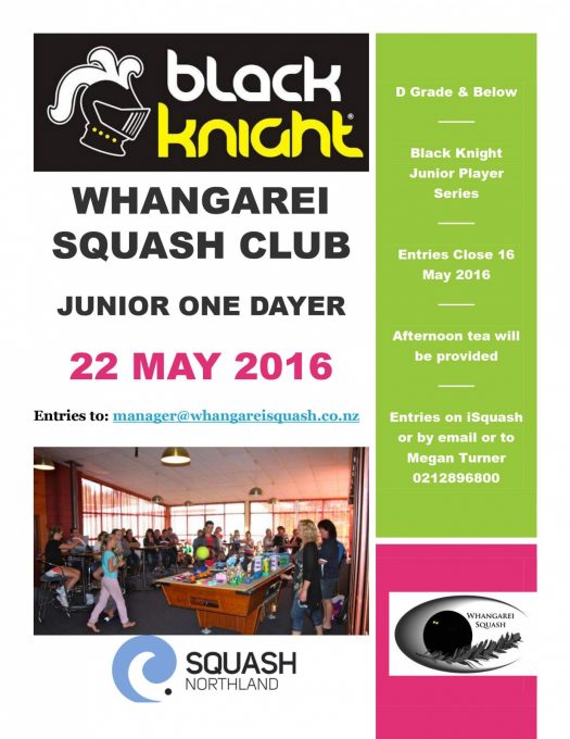 2016 Whangarei Junior One Dayer Poster V2_0001